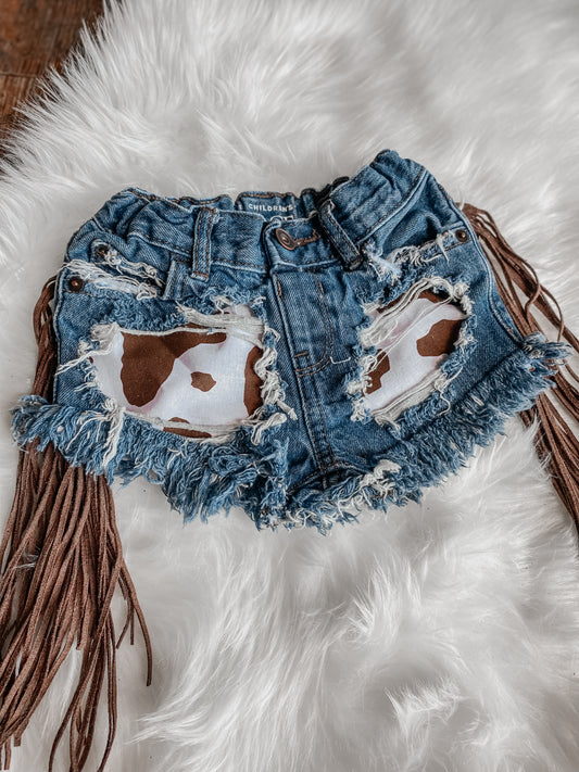 2T brown cow fringe